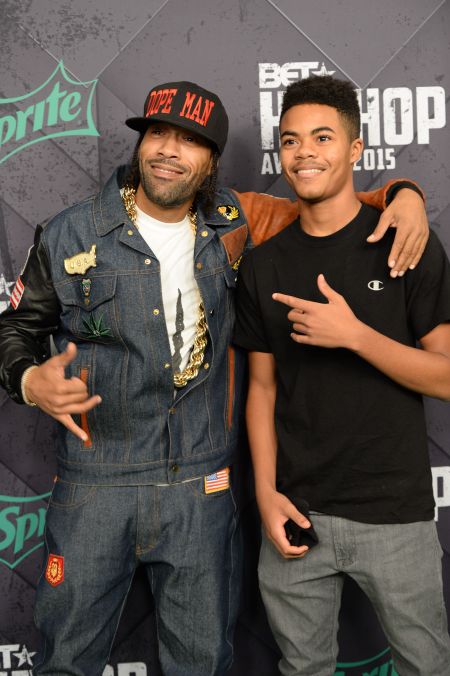 Redman and his son