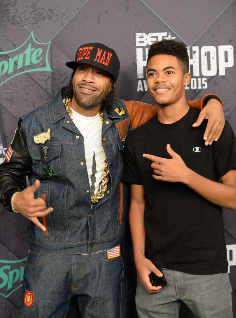 Redman and his son