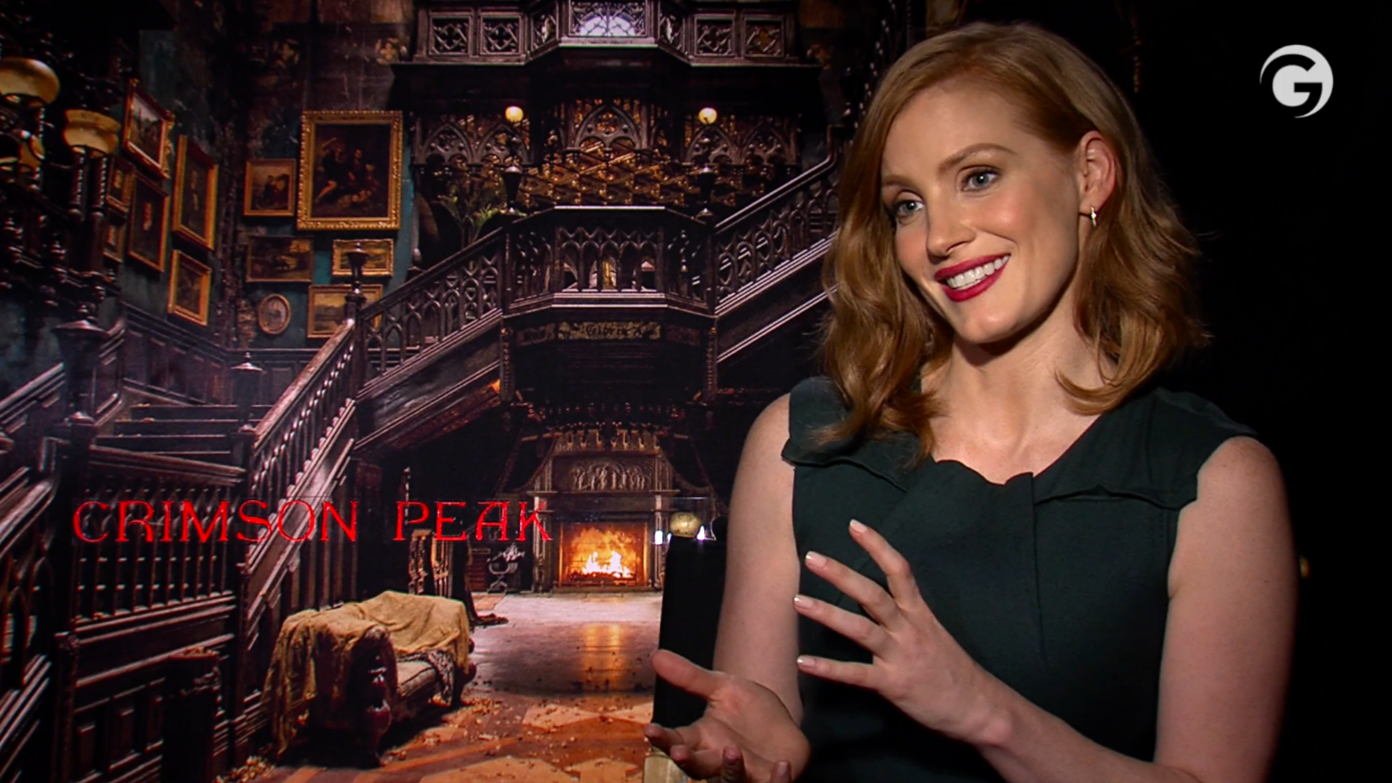 Jessica Chastain Crimson Peak