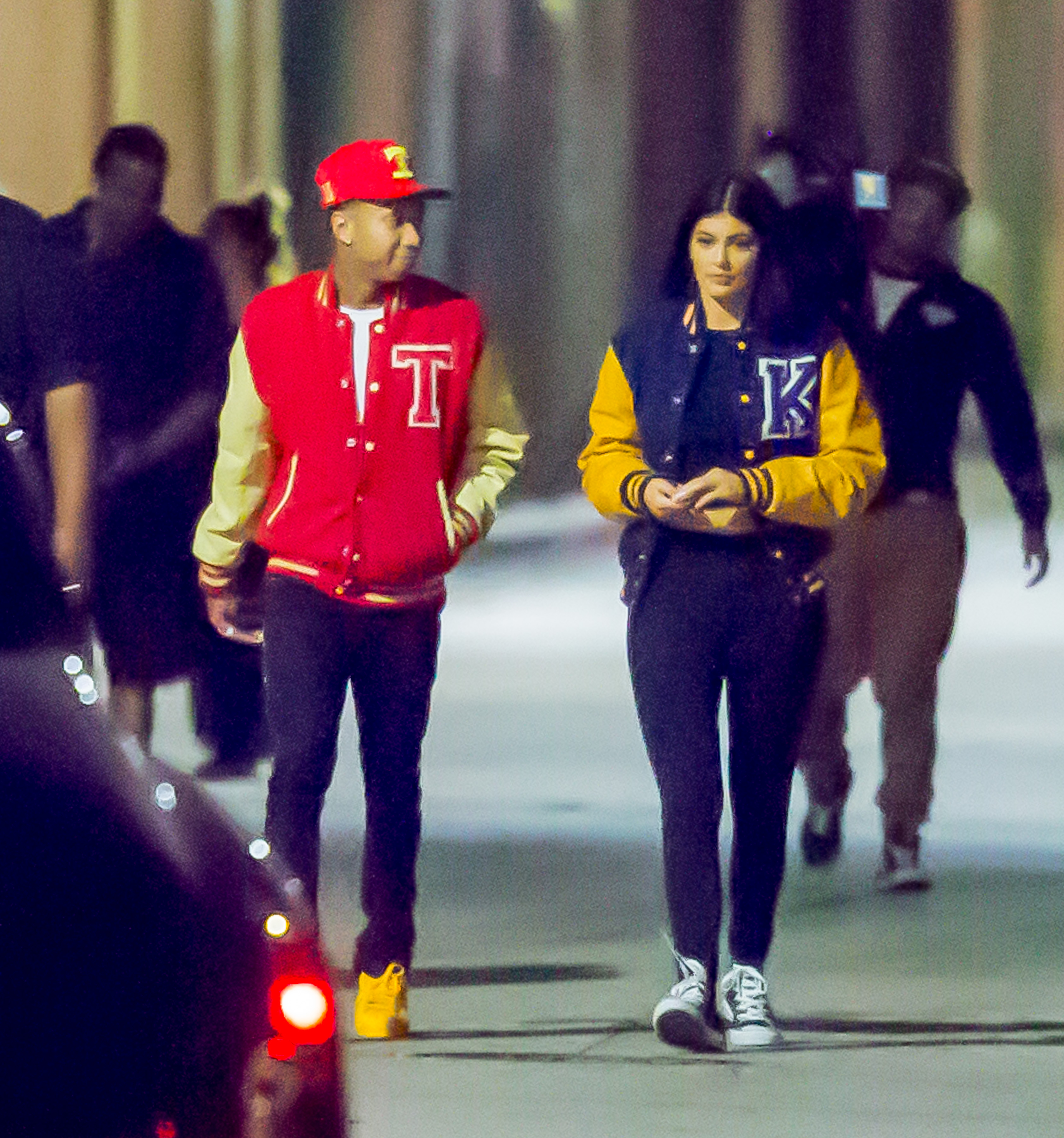 tyga and kylie shoot new music video