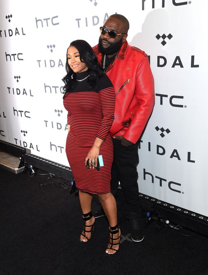 Celebrities arrive to the Tidal X 10/20 show in Brooklyn