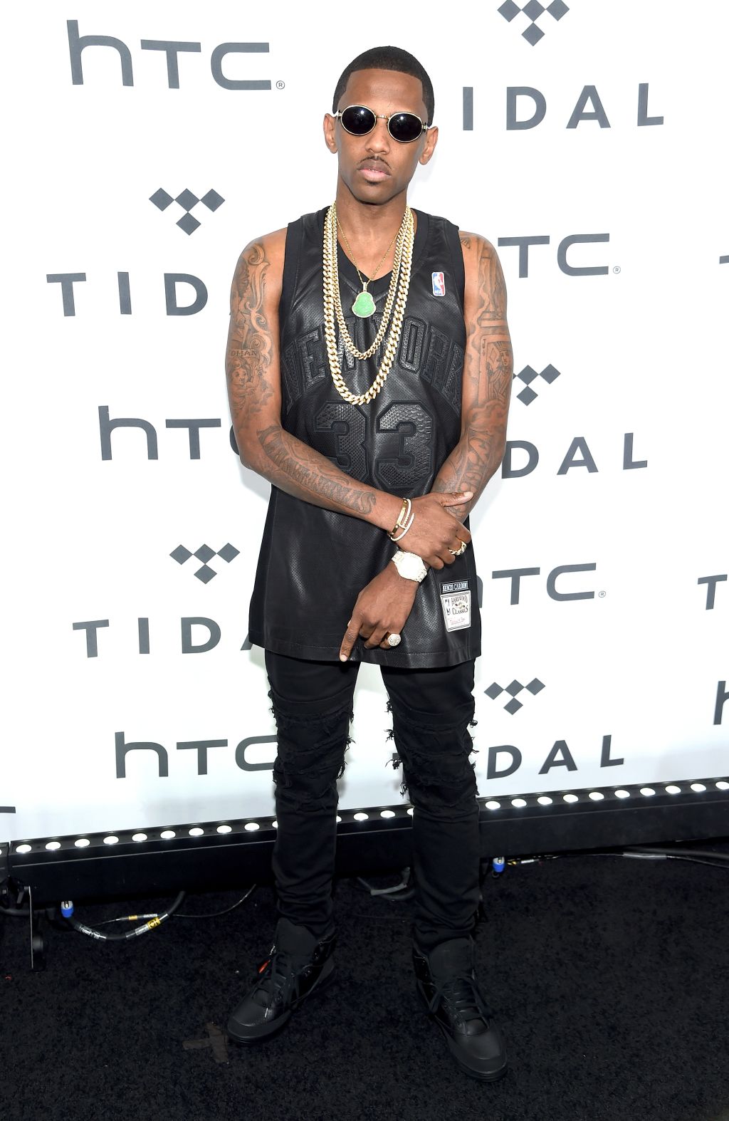 Fabolous arrives to Tidal X 10/20 concert in Brooklyn