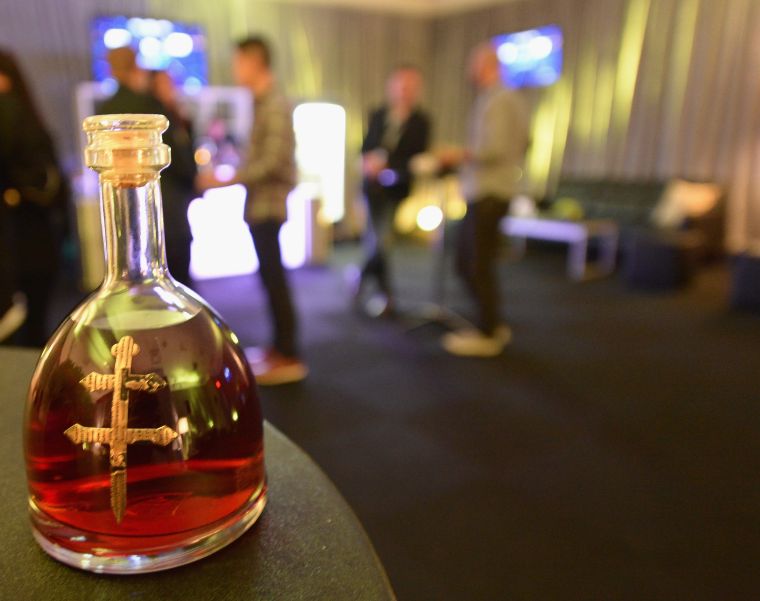 Inside the D’ussè Lounge big deals were made and good times were had.