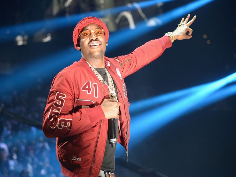 Meek Mill had the crowd jumping off his intro.