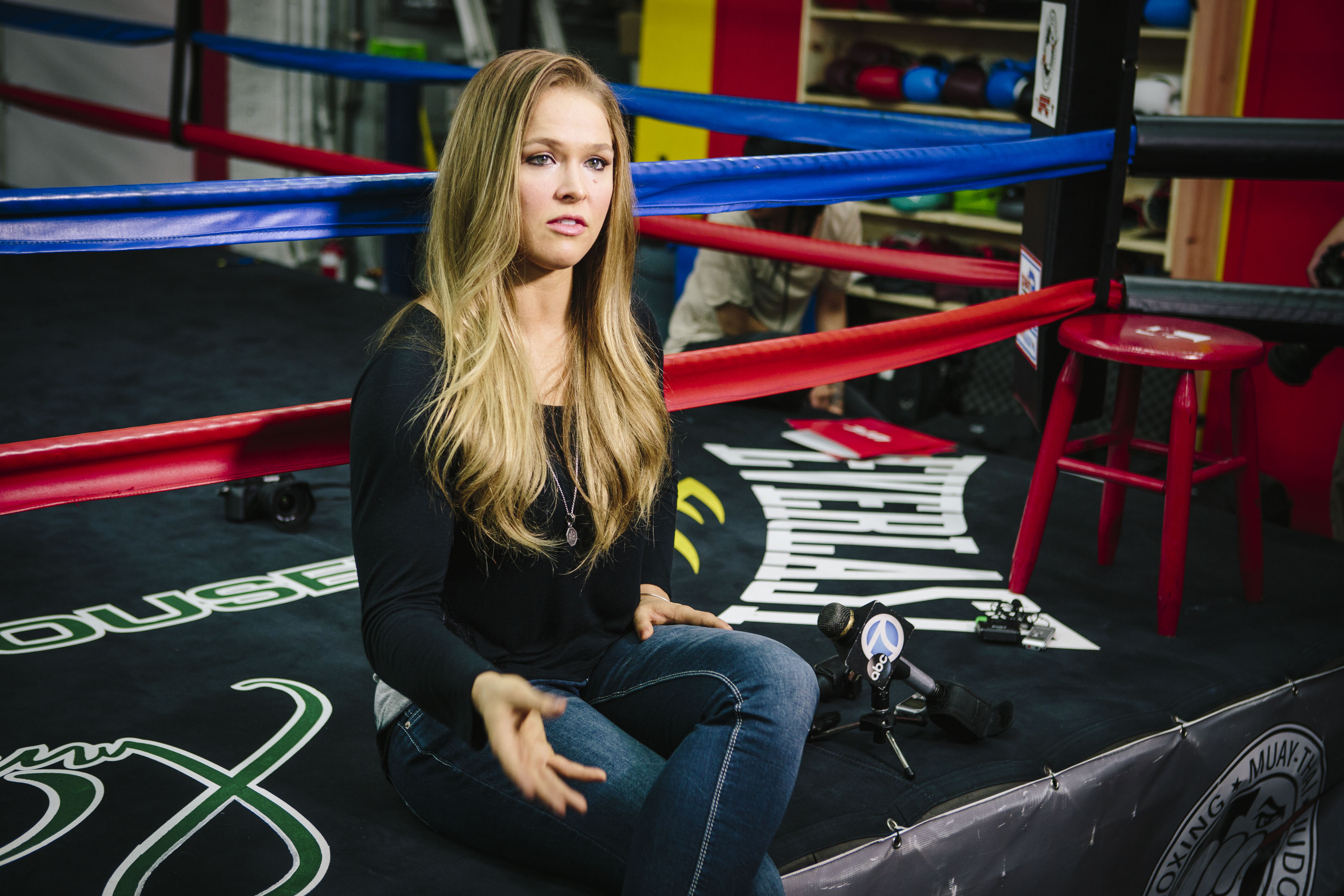 GLENDALE, CA - FEBRUARY 18, 2015 - UFC bantamweight champion f