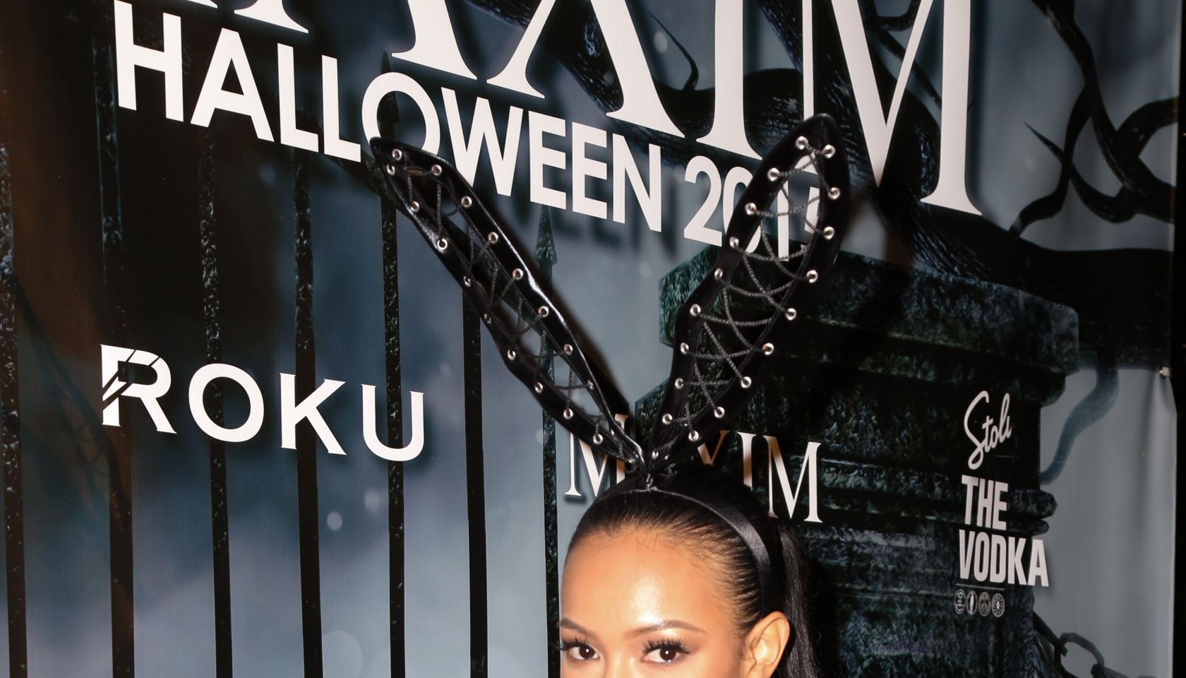 Karrueche Tran at MAXIM Magazine's Official Halloween Party