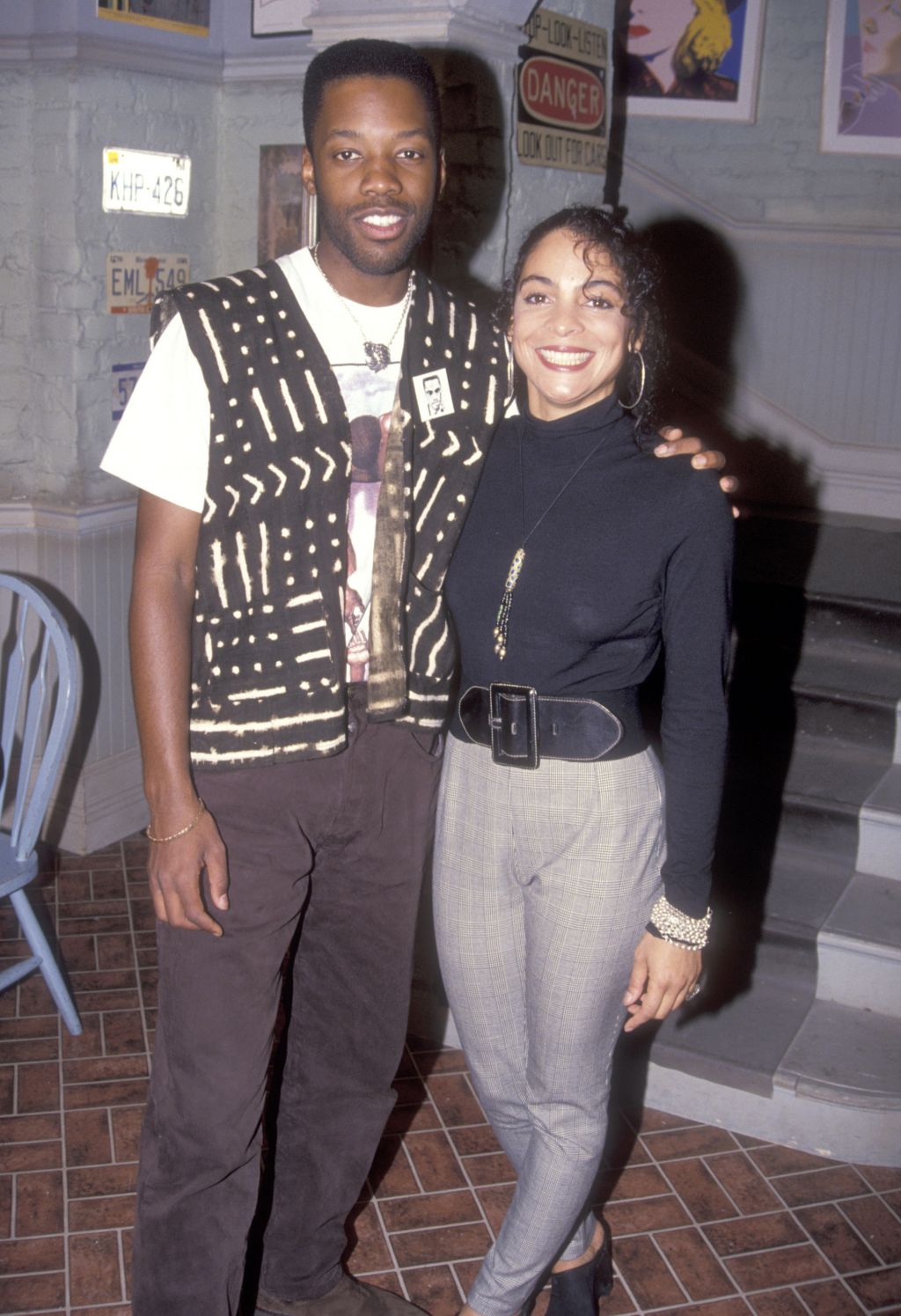 Jasmine Guy and Kadeem Hardison in 1999