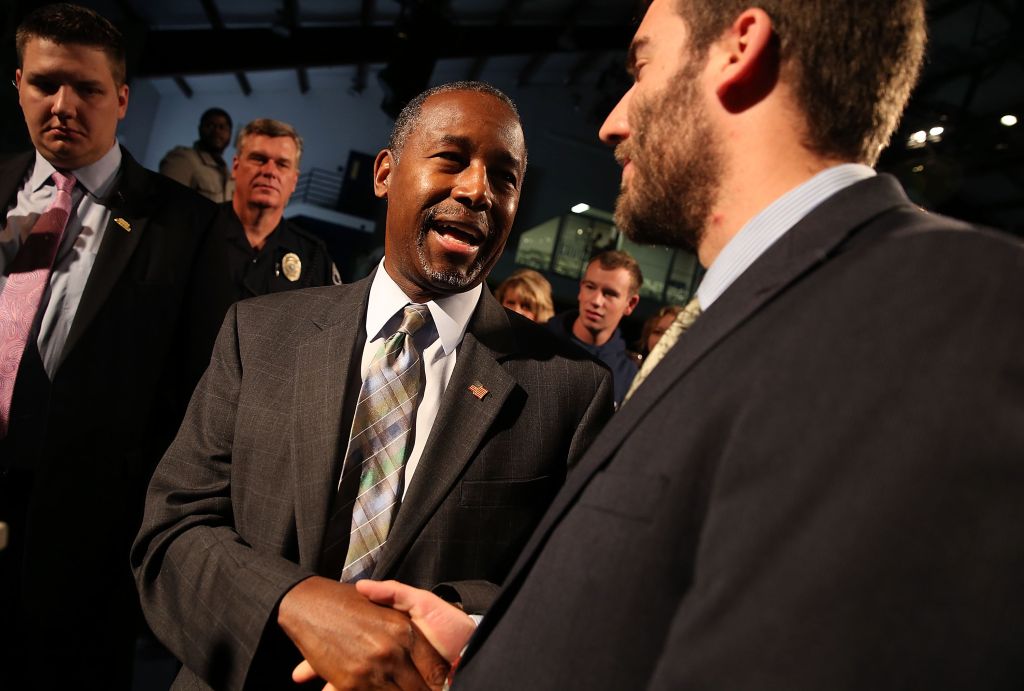 GOP Presidential Candidate Ben Carson Campaigns In Colorado Day After Party's Third Debate