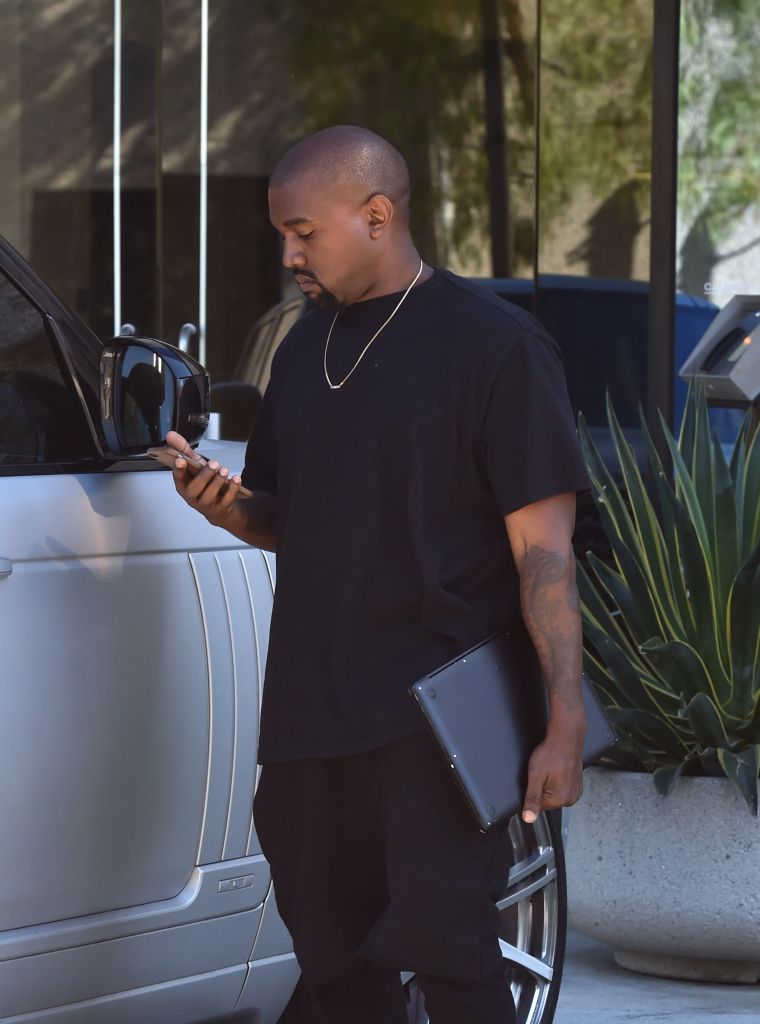 Remember when Kanye didn't have a cell phone?