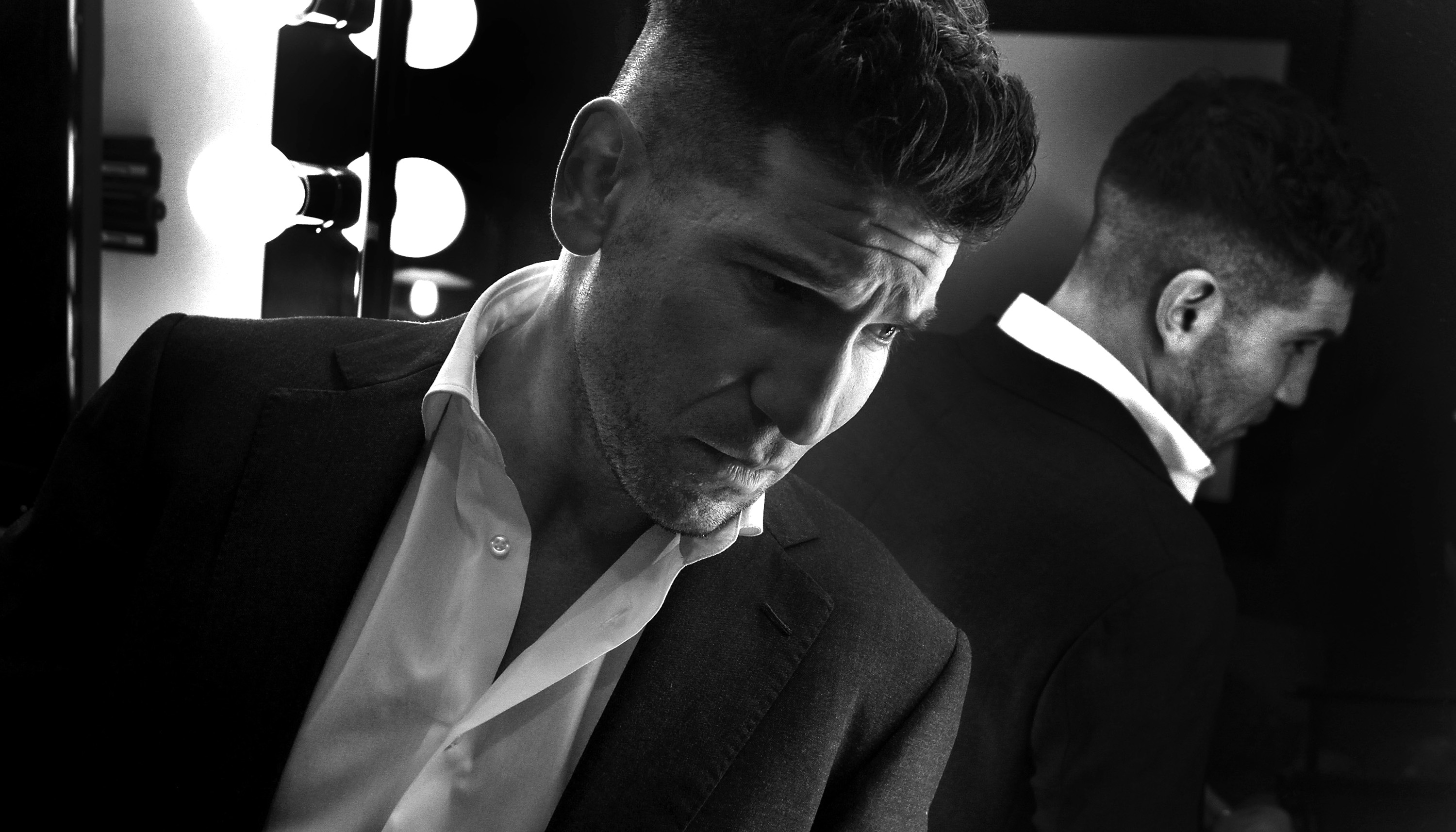 BURBANK, CA - January 15, 2014__Jon Bernthal, former cast member on The Walking Dead, who seems to b