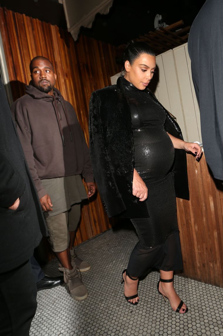 Kim K. & Kanye West.