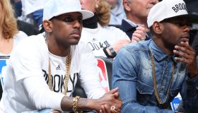 Fabolous at Barclays Center NBA Brooklyn Nets game