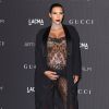 pregnant kim kardashian at 2015 LACMA Art + Film Gala