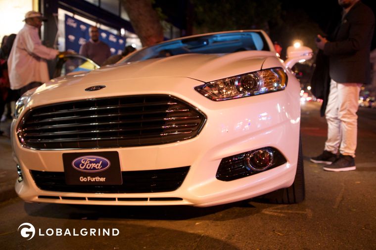 The 2016 Ford Fusion.