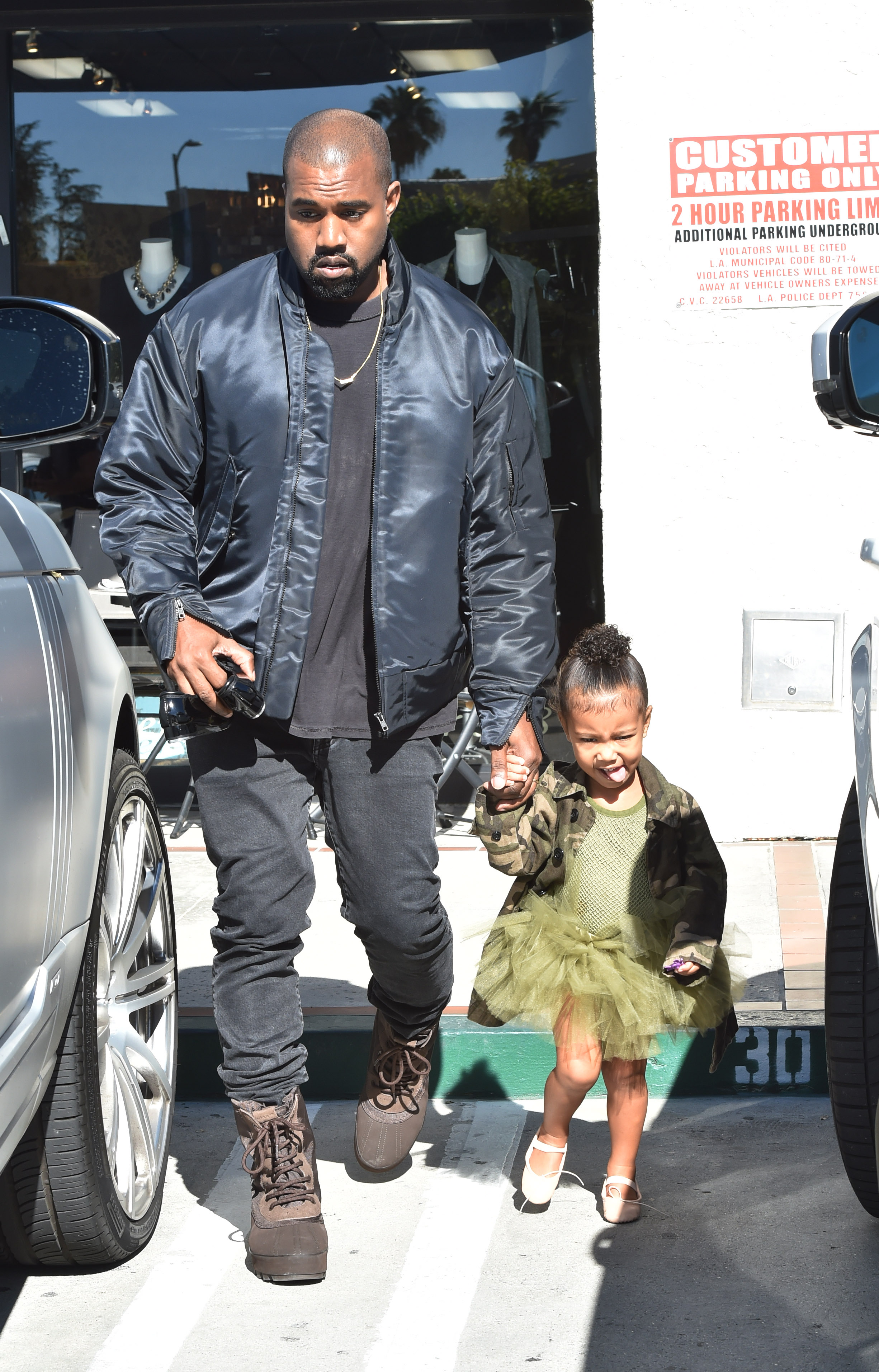Kanye West Picking Up North From Dance Class Will Melt Your Heart