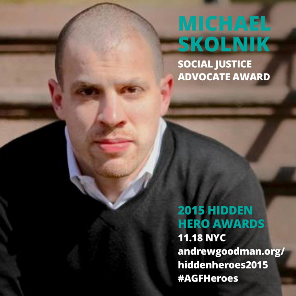 Michael Skolnik - 2015 Hidden Hero Awards