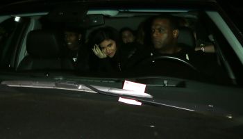 Kylie Jenner And Rapper A$AP Rocky Get Into The Same Car After Partying at Hyde Lounge