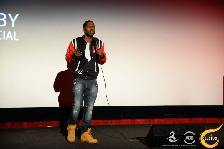 Tony Rock at the All Def comedy show in Hollywood.