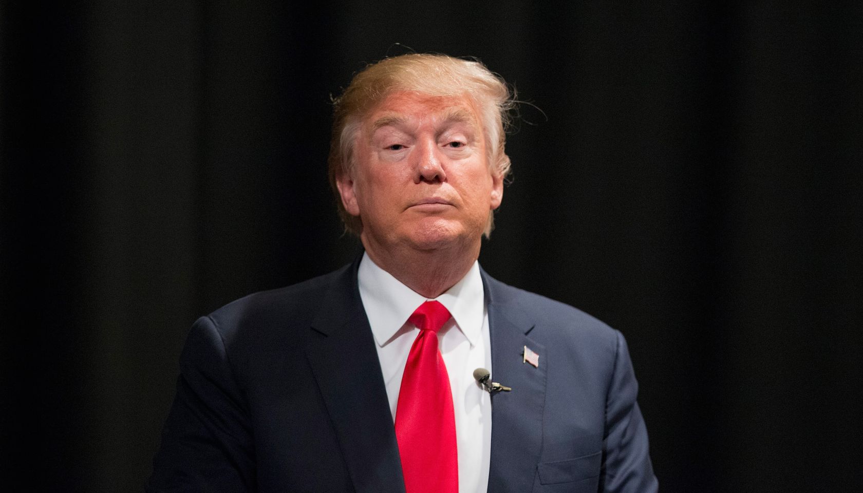 Donald Trump Holds Campaign Town Hall In Iowa