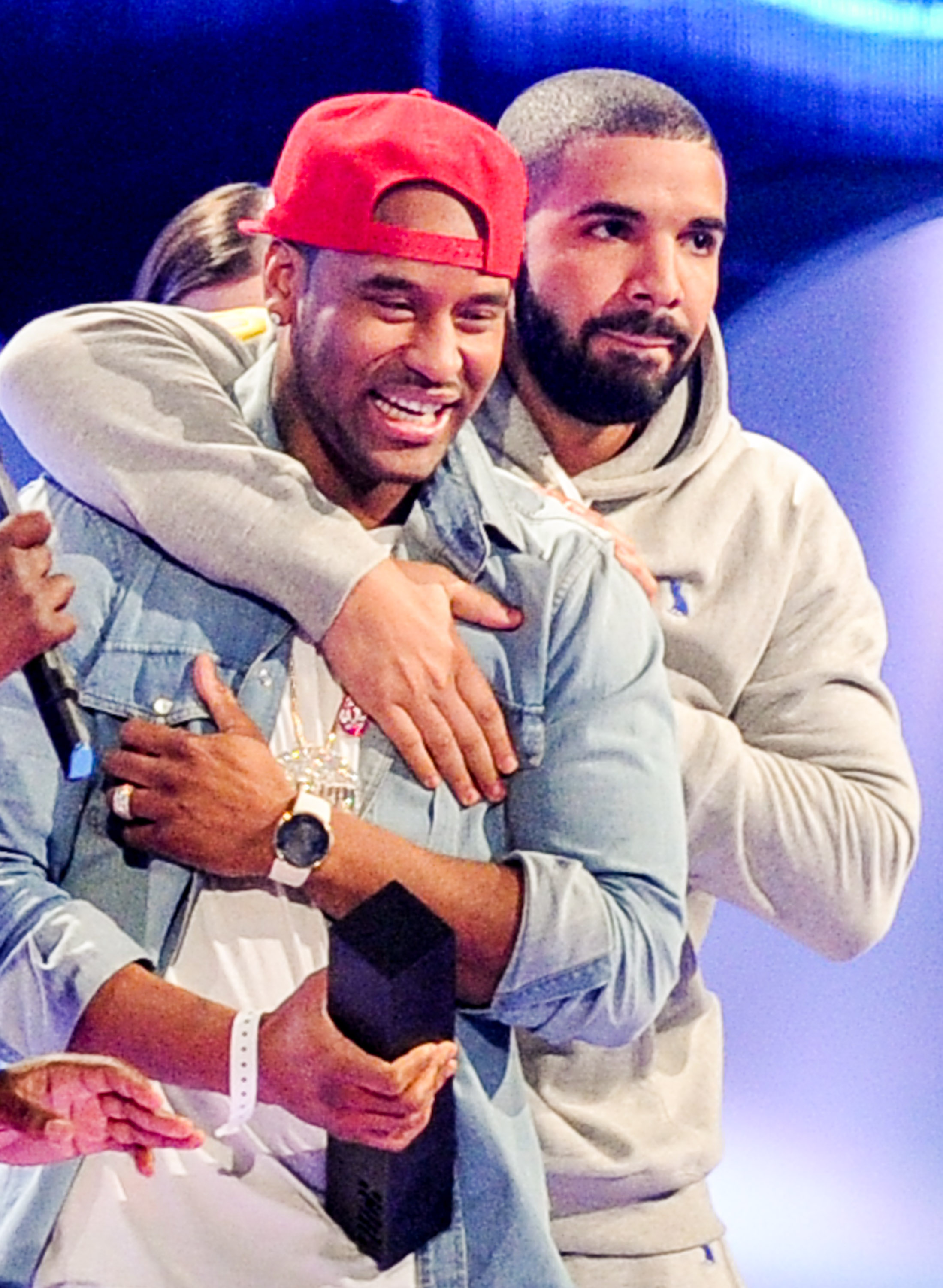 P Reign and Drake at the 2015 Much Music Awards