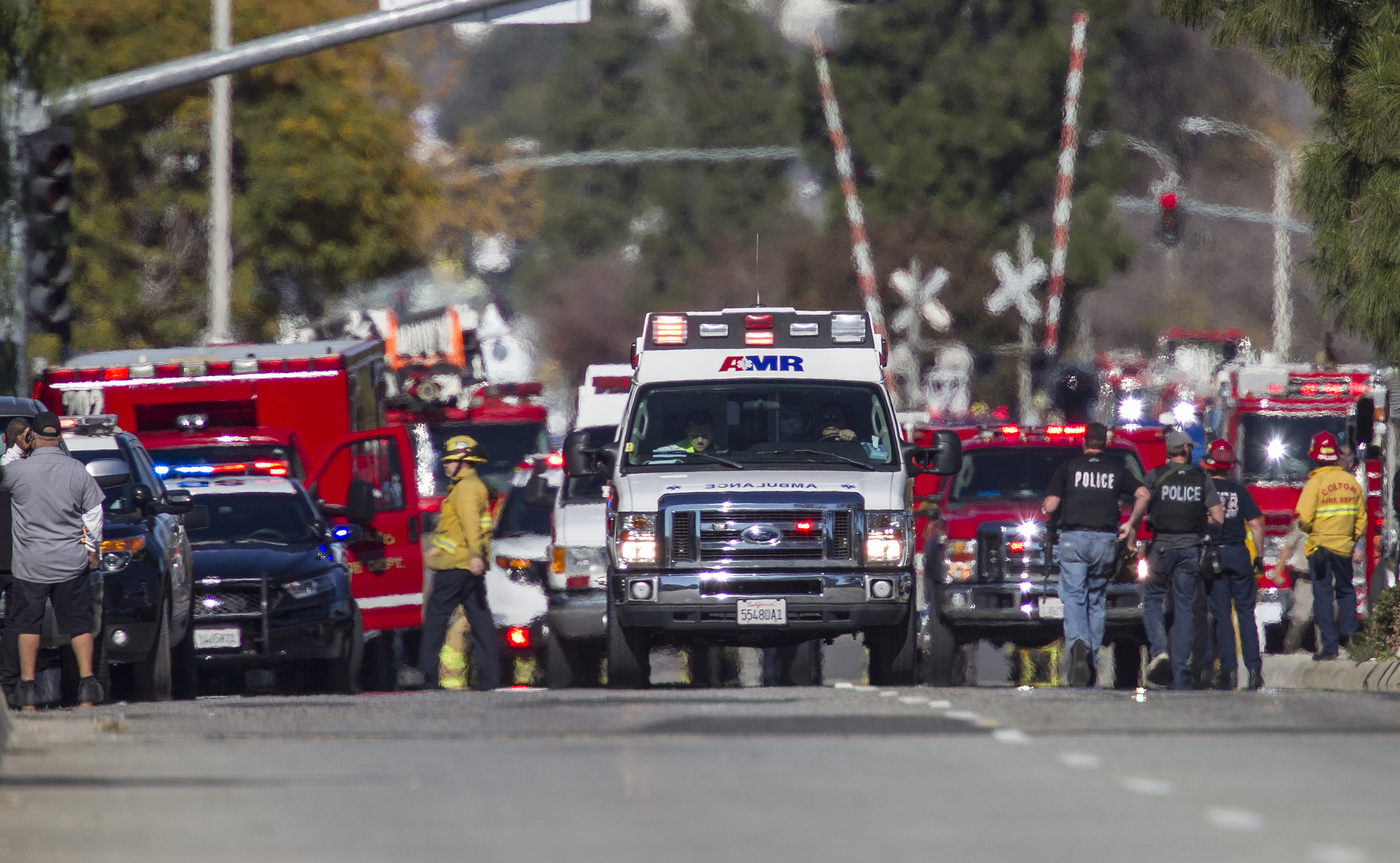 Mass Shooting In San Bernardino Leaves At Least 12 Dead, 30 Wounded