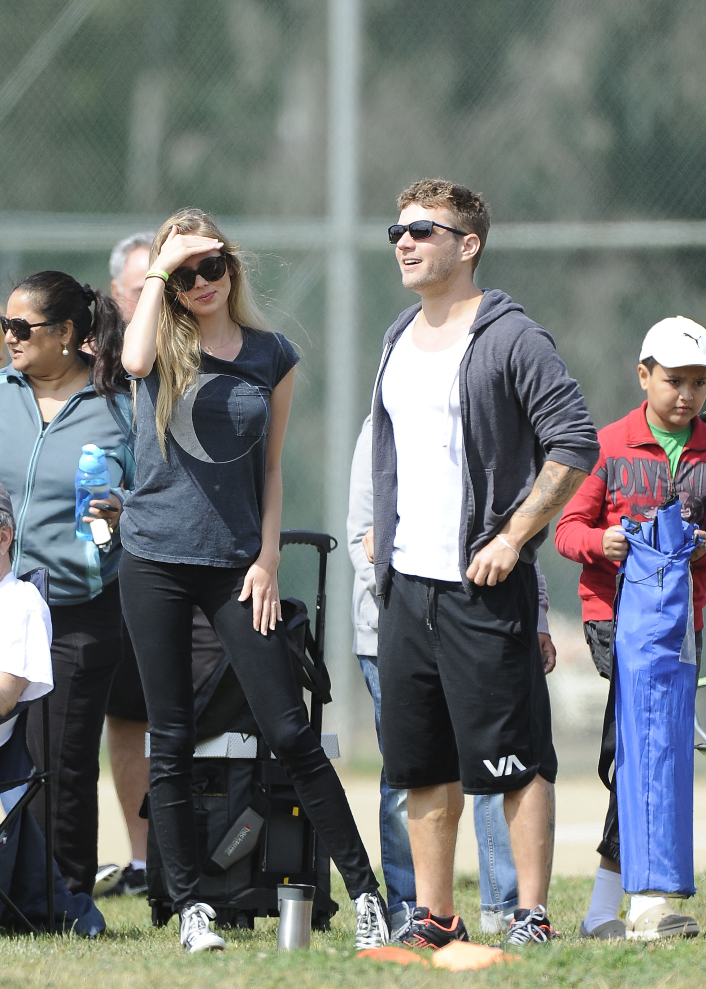 Ryan Phillippe and fiancée Paulina Slagter