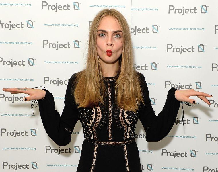 After photos surfaced of her making out with Michelle Rodriguez, Cara Delevingne came clean about her bisexuality, saying, "It took me a long time to accept the idea, until I first fell in love with a girl at 20 and recognized that I had to accept it."