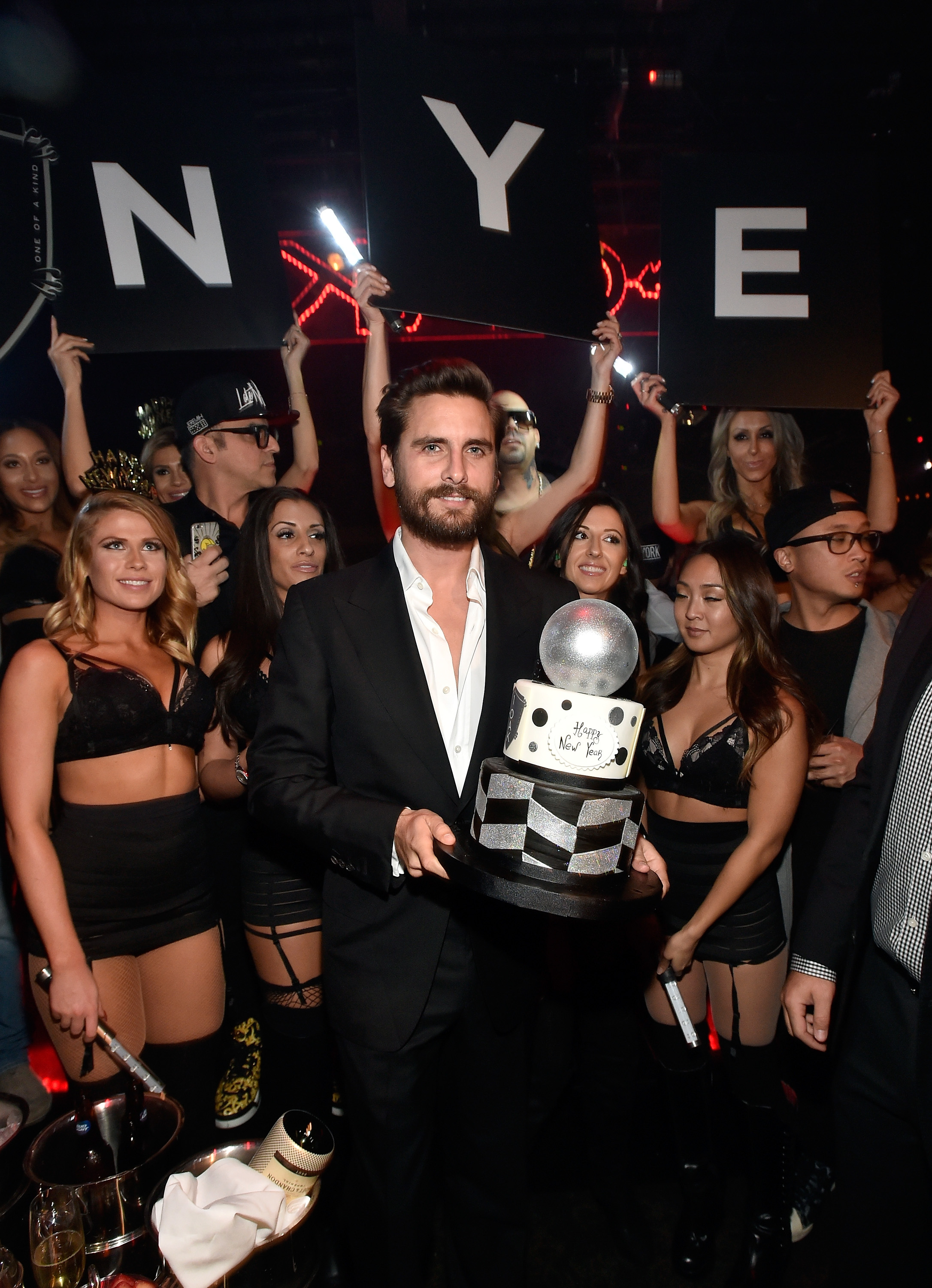 Scott Disick on NYE