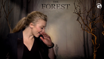 Natalie Dormer dab the forest interview