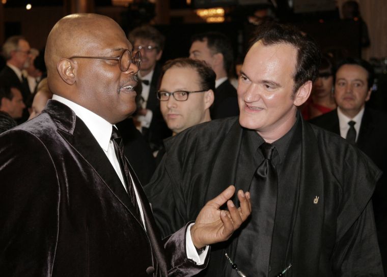 Samuel Jackson and his buddy Q got to catch up.