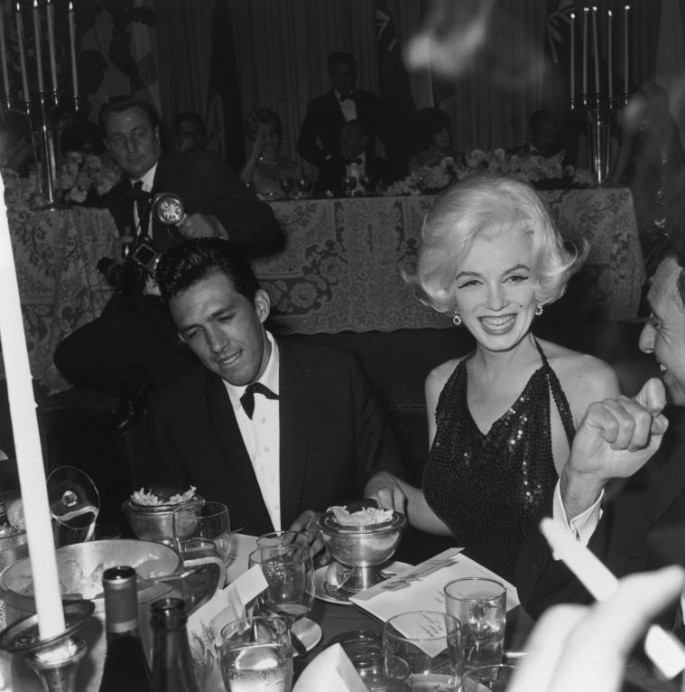 In 1962, Marilyn Monroe enjoyed all the attention.