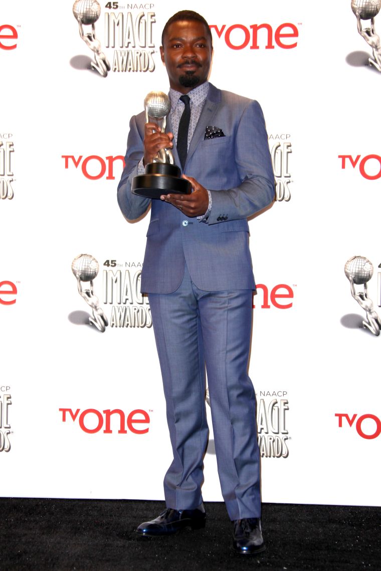 David celebrated wins at the NAACP Image Awards in 2014 and 2015.