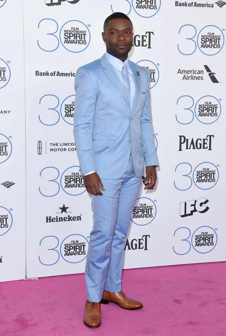 And he’s not afraid of a bold blazer.