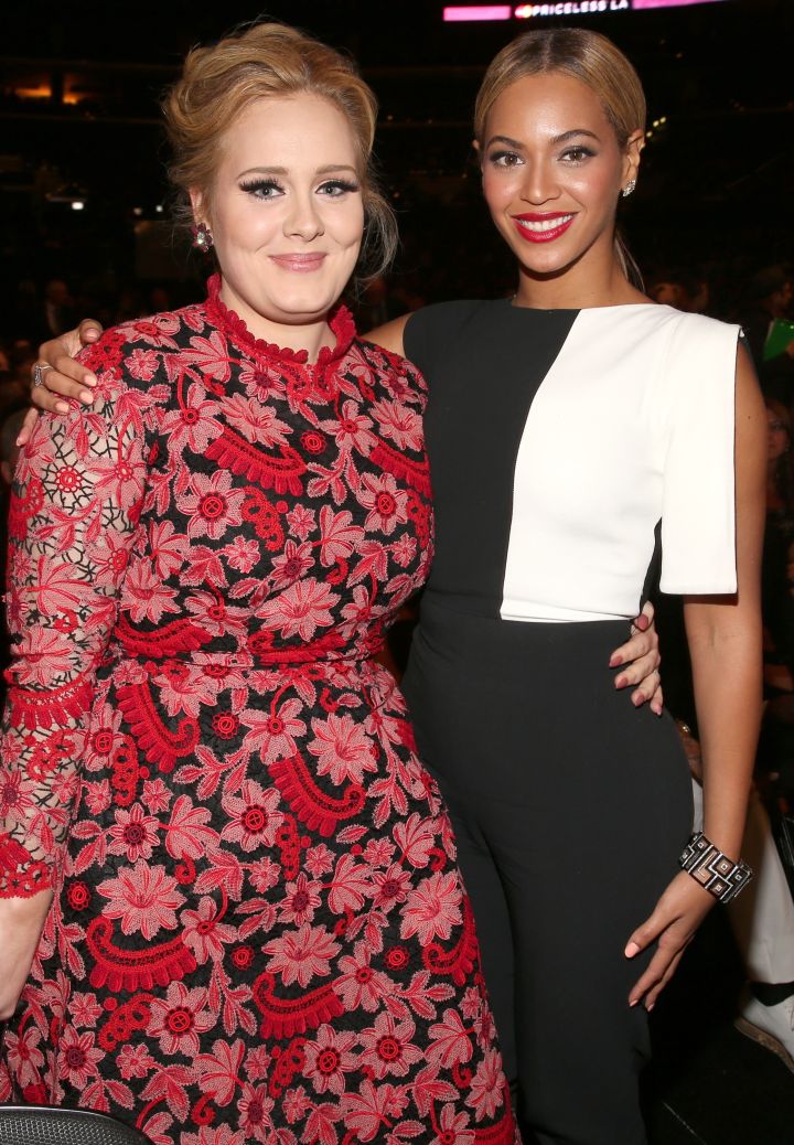 Beyonce and another queen, Adele.