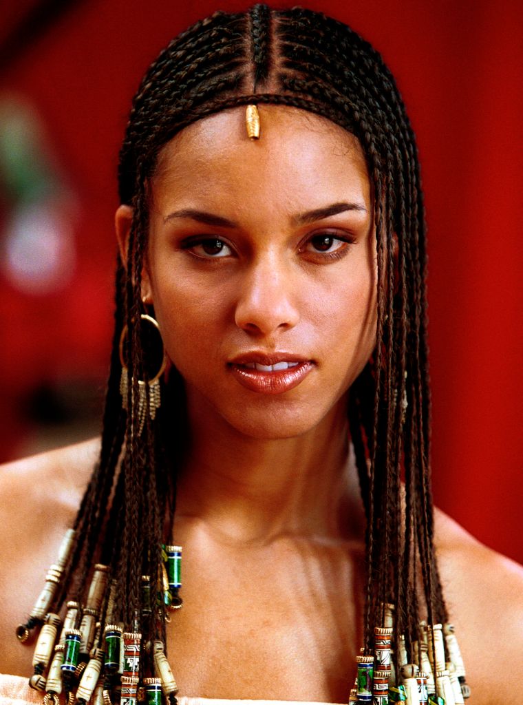 Admit it - you wanted Alicia Keys' cornrows in middle school.