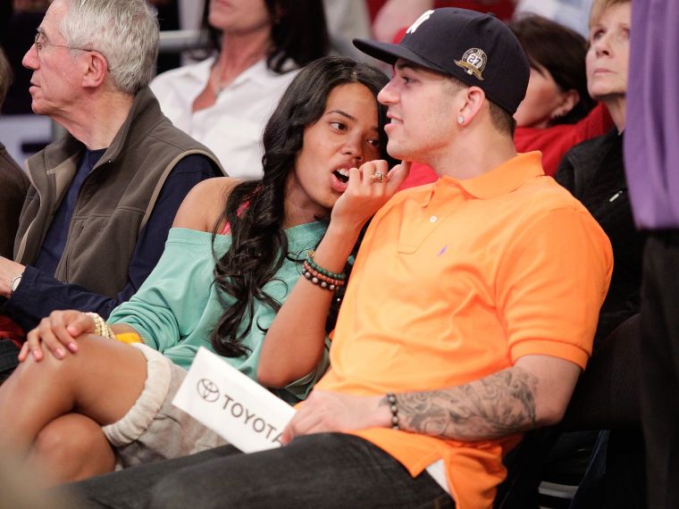 Rob dated Angela Simmons for a while back in 2010.