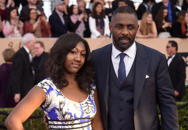 Idris Elba and his daughter