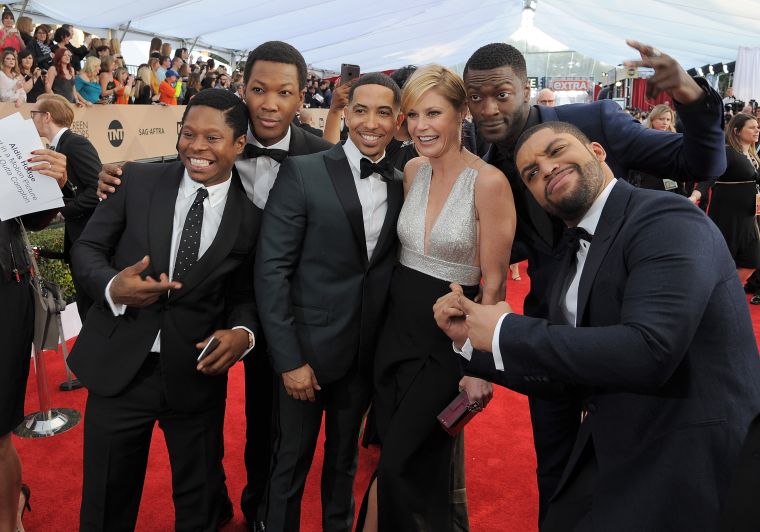 Cast of “Straight Outta Compton”