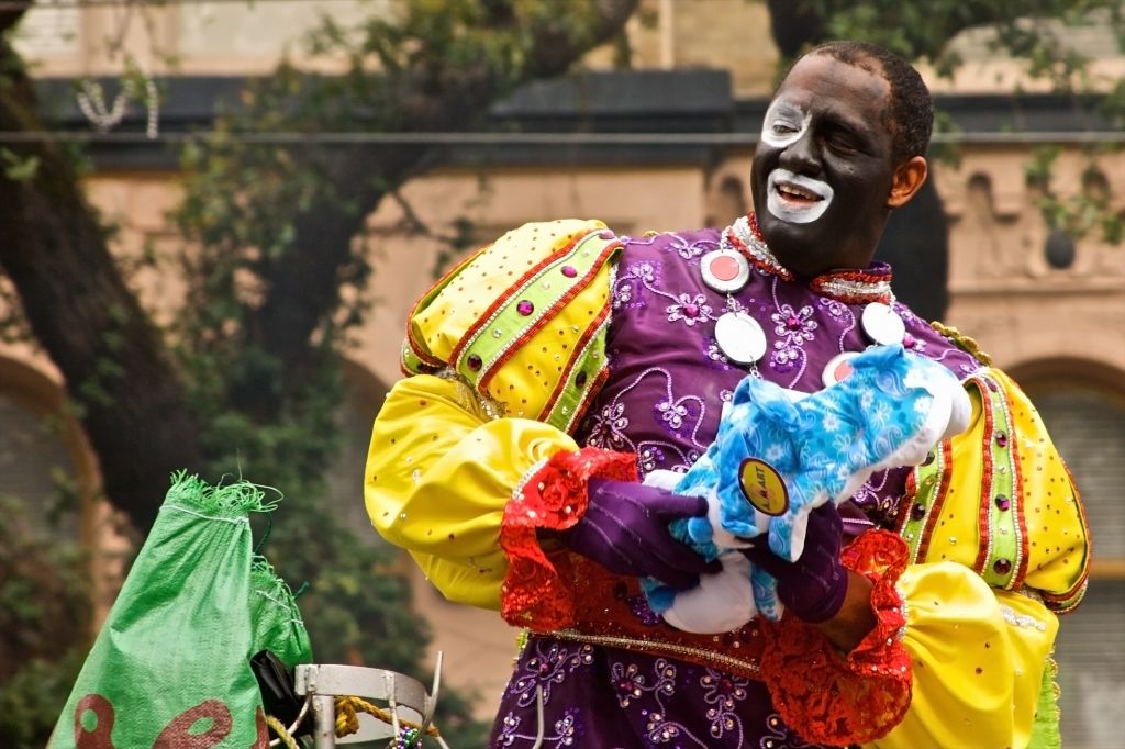 Zulu Parade, Mardi Gras, New Orleans, Louisiana, USA