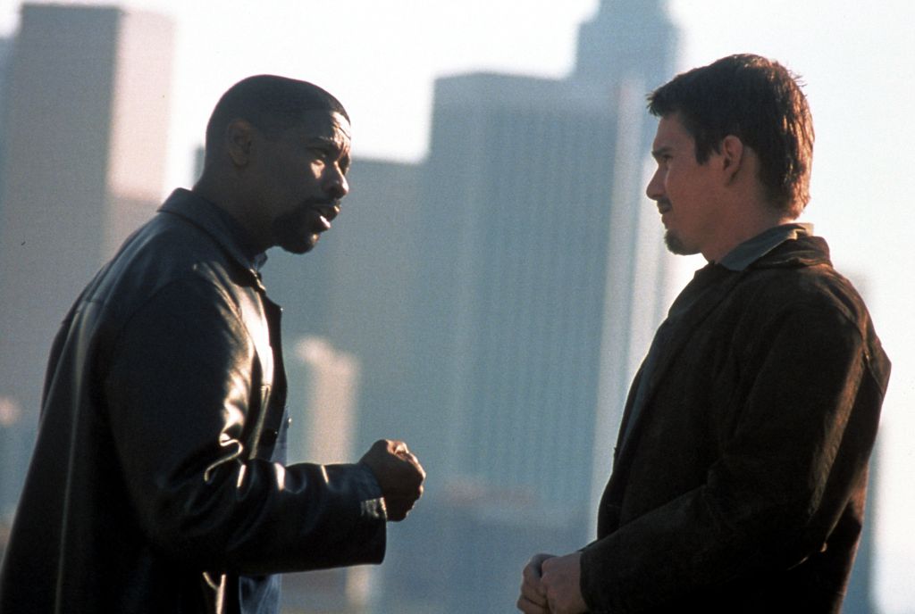 Denzel Washington And Ethan Hawke In 'Training Day'