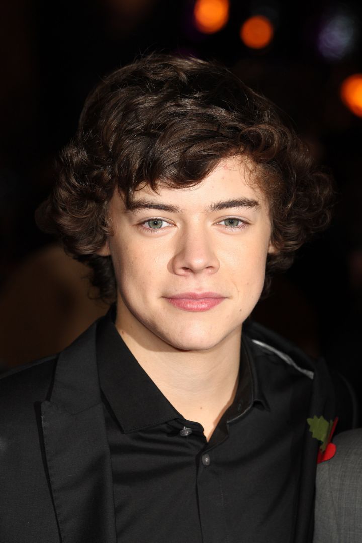 When Harry first burst onto the scene with One Direction, his bountiful curls were mesmerizing.