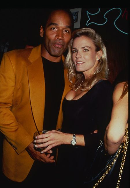 O.J. Simpson and his ex-wife Nicole Brown in seemingly happier times.