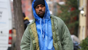 Kanye West shopping in West Village