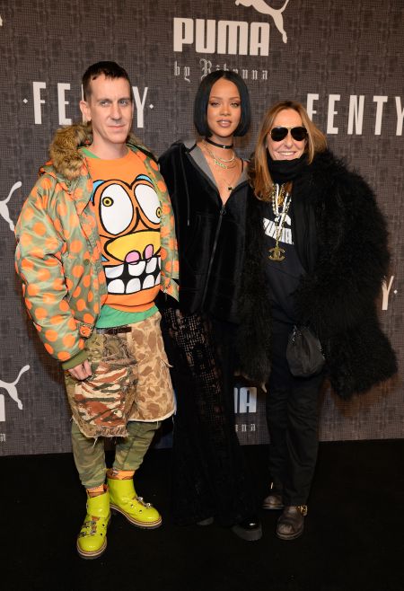 Rihanna and Jeremy Scott