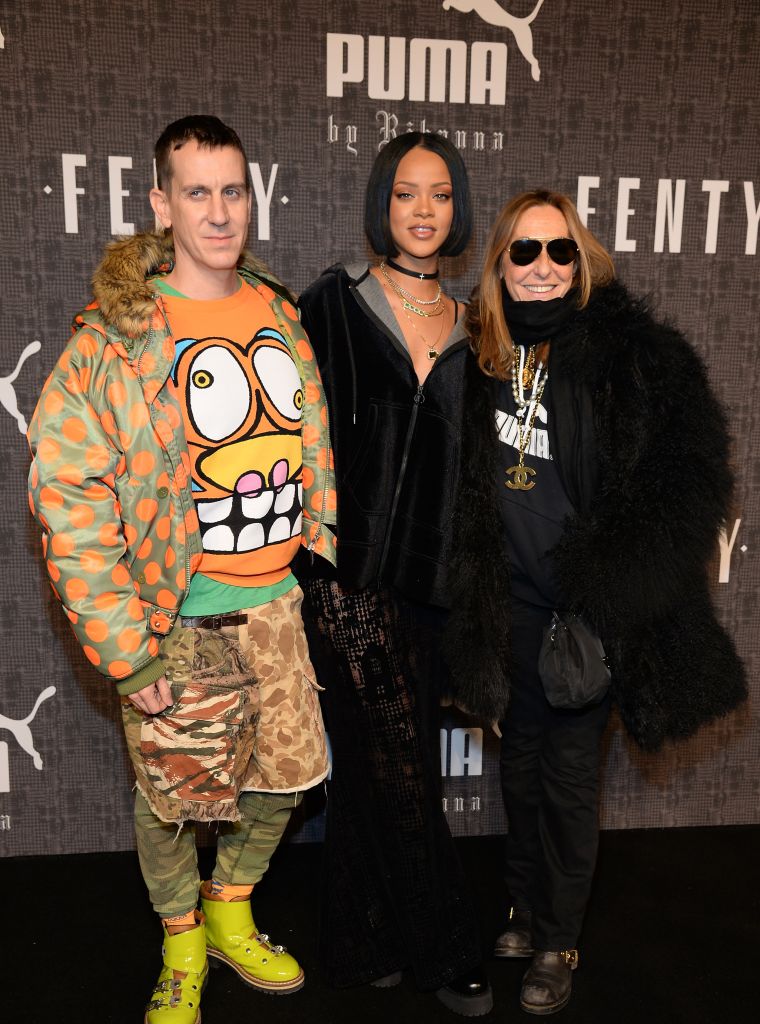 Rihanna and Jeremy Scott