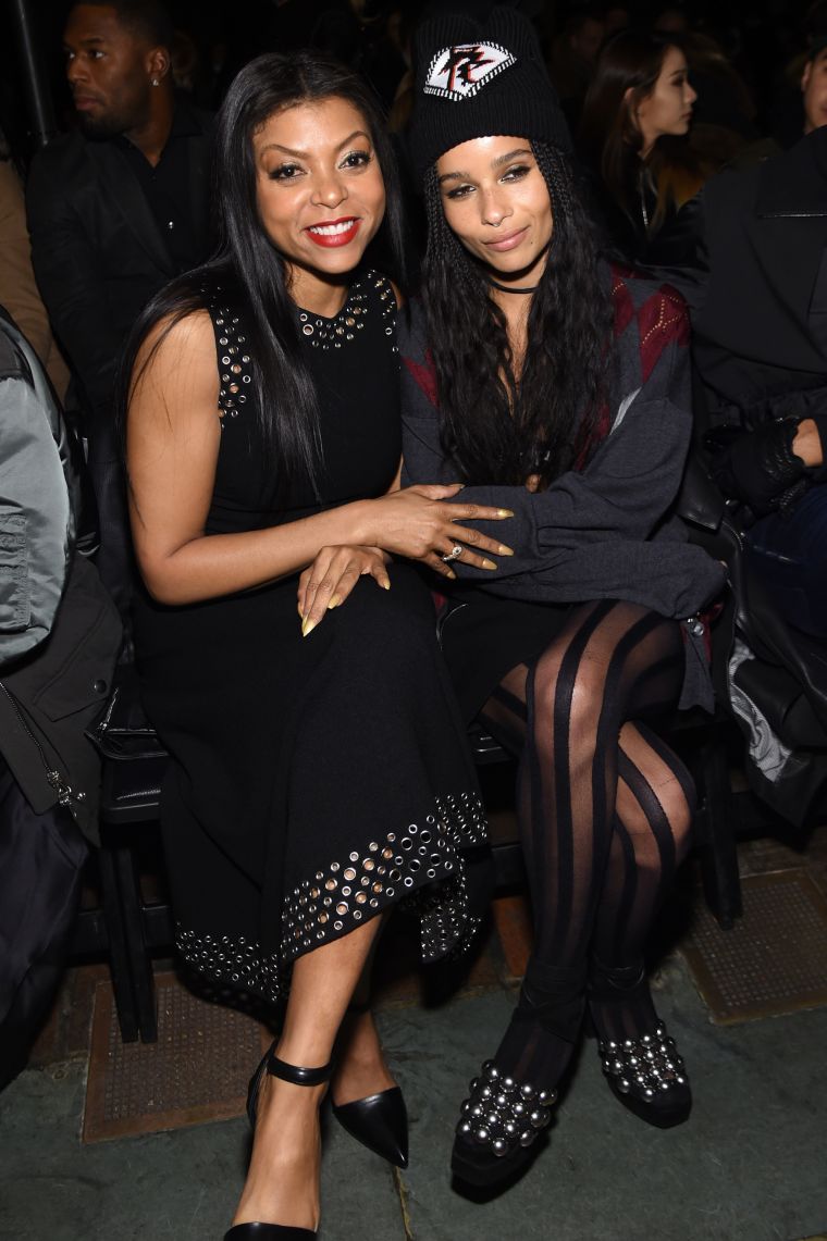 Taraji P. Henson and Zoe Kravitz