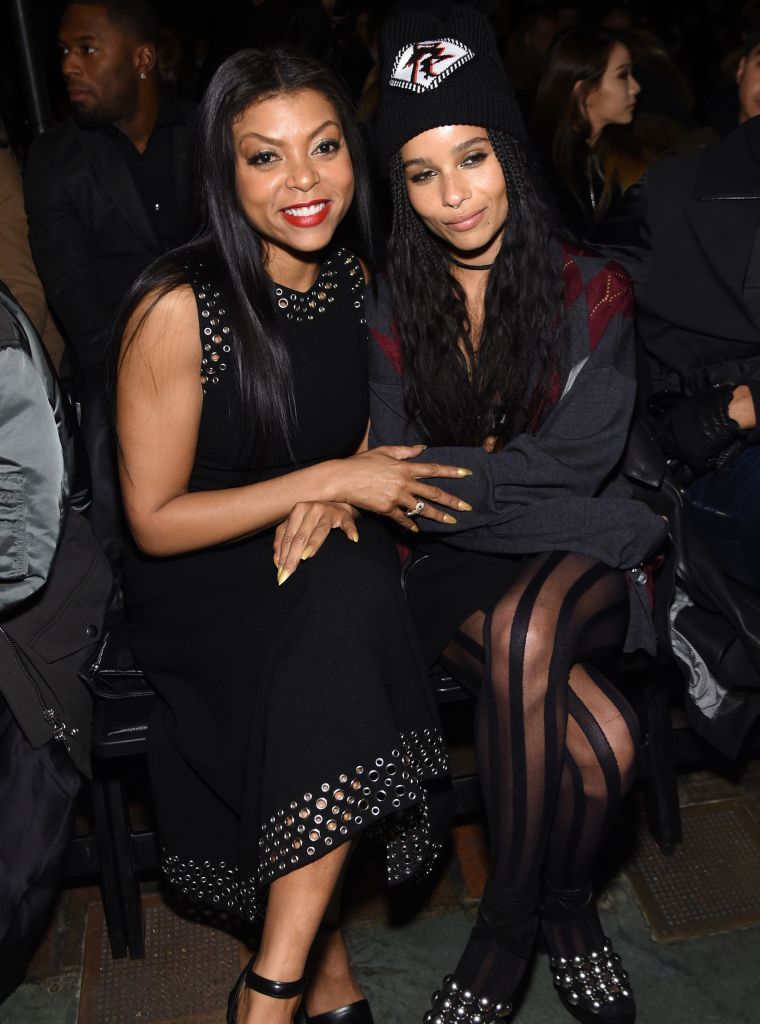 Taraji P. Henson and Zoe Kravitz