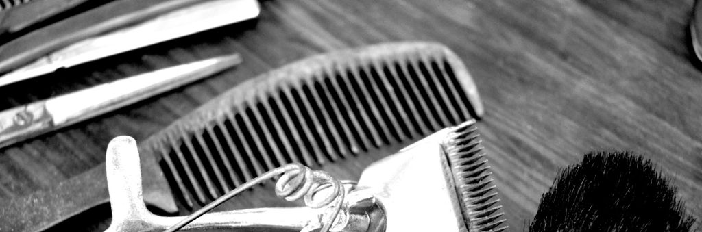 Close-Up Of Tools Of Hair Dresser