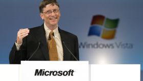 Microsoft CEO Bill Gates Press Conference