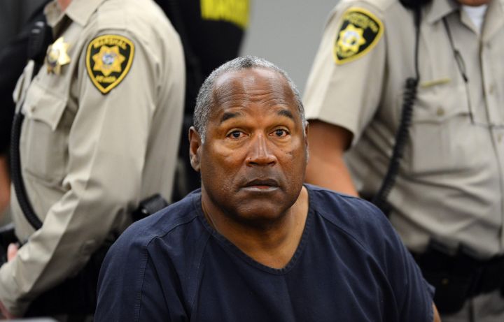 O.J. at an evidentiary hearing in 2013.